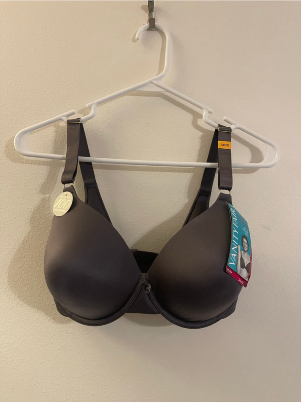 Women's Vanity Fair Beauty Back Bra 34DD Purple